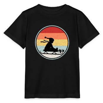 Thé de luge pour père - T-shirt bio MINI CREATOR Stanley/Stella Enfant - noir - Devant - Mikhail (115cm)