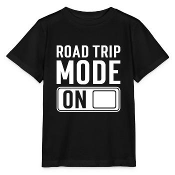 Roadtrip Dire - T-shirt bio MINI CREATOR Stanley/Stella Enfant - noir - Devant - Mikhail (115cm)