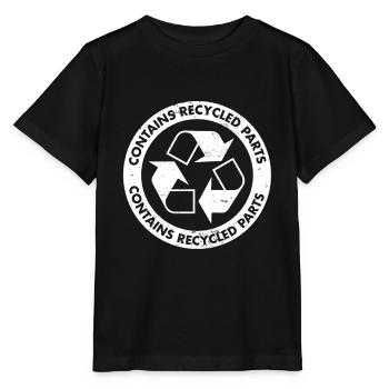 Organ Transplant Recipient I Contains Recycled - Stanley/Stella Kinder T-Shirt MINI CREATOR  - Schwarz - Vorne - Mikhail (115cm)