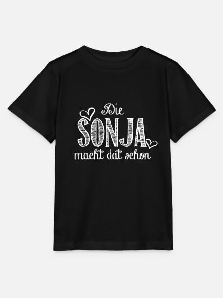 sonja - Stanley/Stella Kinder T-Shirt MINI CREATOR  - Schwarz