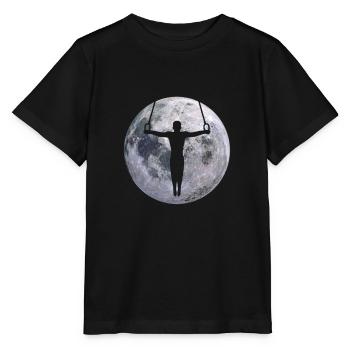 Calisthenics Street Workout Gymnastics Fitness - Stanley/Stella MINI CREATOR Kids’ T-Shirt - black - Front - Mikhail (115cm)