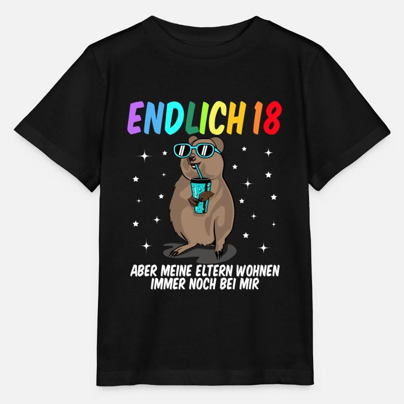 18 Geburtstag Fun Geschenk lustig 18. Ehrentag - Stanley/Stella Kinder T-Shirt MINI CREATOR - Schwarz