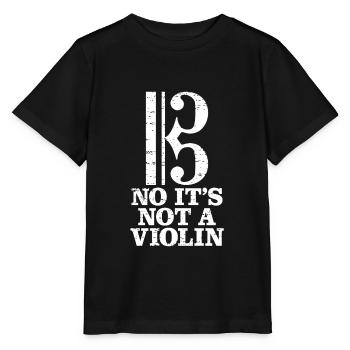 Viola - Stanley/Stella MINI CREATOR Kids’ T-Shirt - black - Front - Mikhail (115cm)