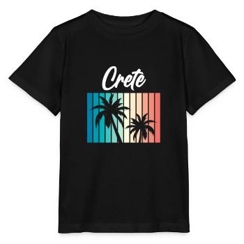 Crète - T-shirt bio MINI CREATOR Stanley/Stella Enfant - noir - Devant - Mikhail (115cm)