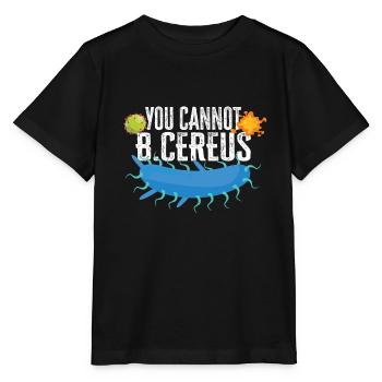 Microbiologiste Laboratoire de microbiologie Staphylocoque Biologie - T-shirt bio MINI CREATOR Stanley/Stella Enfant - noir - Devant - Mikhail (115cm)
