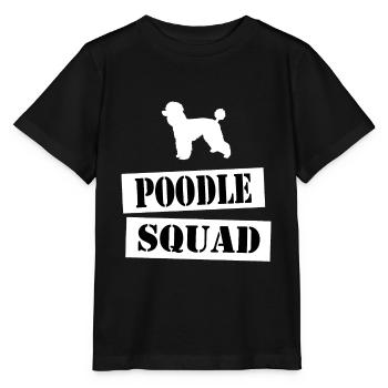 join the poodle squad - Stanley/Stella MINI CREATOR Kids’ T-Shirt - black - Front - Mikhail (115cm)