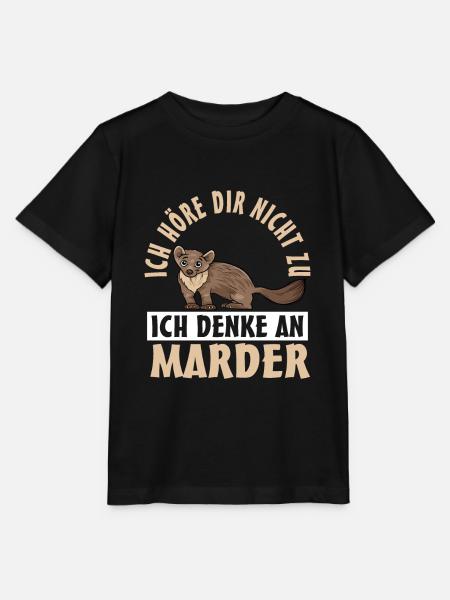 Marder - Stanley/Stella Kinder T-Shirt MINI CREATOR - Schwarz
