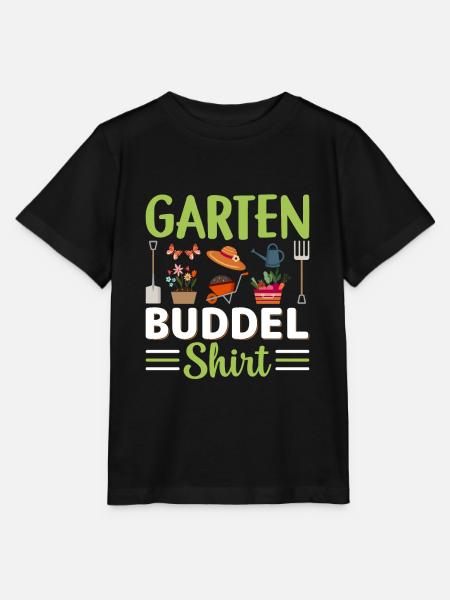 Garten Gemüse Schrebergarten - Stanley/Stella Kinder T-Shirt MINI CREATOR - Schwarz