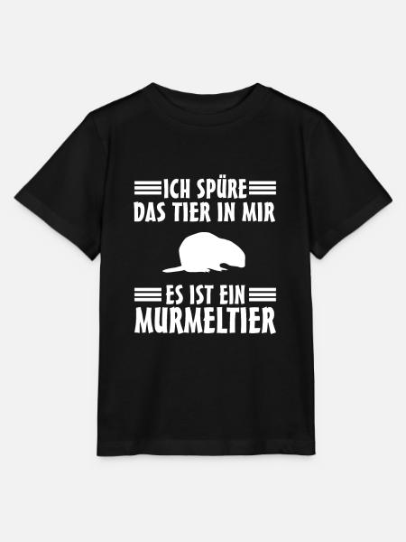 Murmeltier - Stanley/Stella Kinder T-Shirt MINI CREATOR - Schwarz