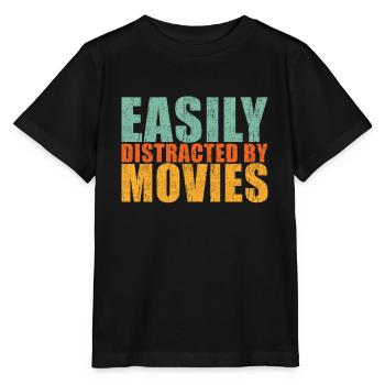 Film Fan - Stanley/Stella Kinder T-Shirt MINI CREATOR  - Schwarz - Vorne - Mikhail (115cm)