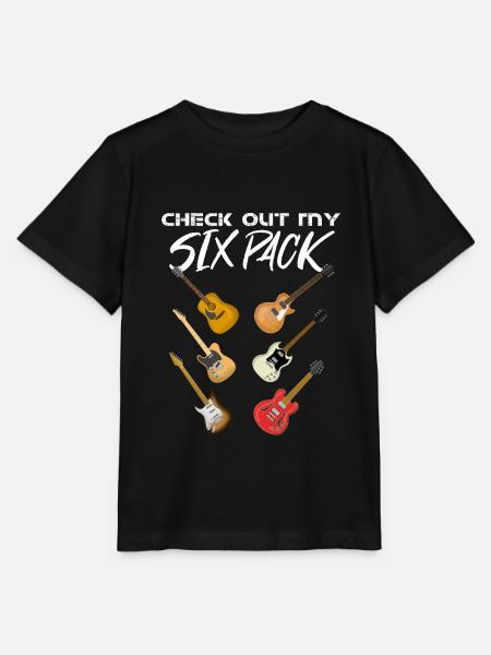 Gitarre - Stanley/Stella Kinder T-Shirt MINI CREATOR - Schwarz
