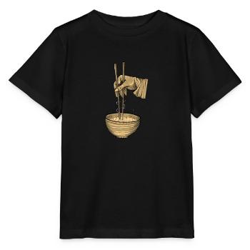 Vietnam I Saigon Scooter Pho Bo Motif de voyage pour - T-shirt bio MINI CREATOR Stanley/Stella Enfant - noir - Devant - Mikhail (115cm)
