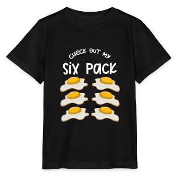 Oeuf - T-shirt bio MINI CREATOR Stanley/Stella Enfant - noir - Devant - Mikhail (115cm)