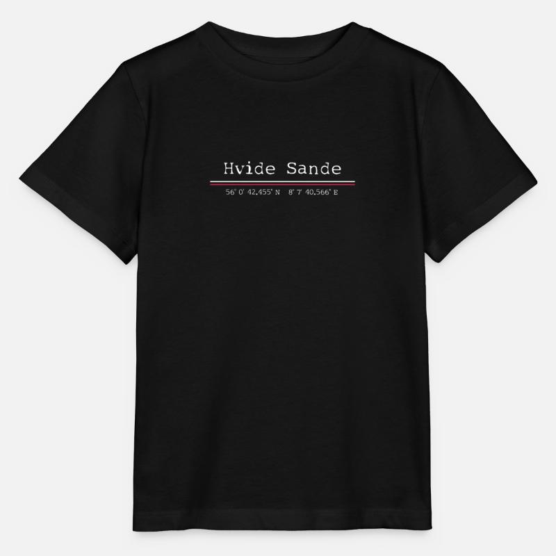 Hvide Sande Kopenhagen Dänemark Dansk Geschenkidee - Stanley/Stella Kinder T-Shirt MINI CREATOR  - Schwarz