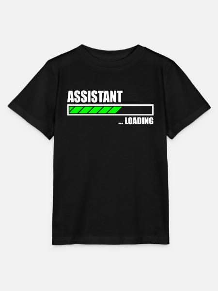 Assistant Loading Bar - Stanley/Stella Kinder T-Shirt MINI CREATOR - Schwarz