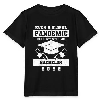 Bachelor Graduation 2022 Degree Bachelors Graduate - Stanley/Stella MINI CREATOR Kids’ T-Shirt - black - Front - Mikhail (115cm)