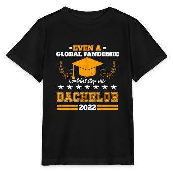 Baccalauréat Diplôme d’études supérieures Baccalauréat 2022 - T-shirt bio MINI CREATOR Stanley/Stella Enfant - noir - Devant - Mikhail (115cm)