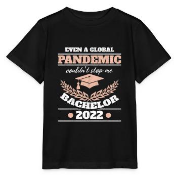 Baccalauréat Diplôme d’études supérieures baccalauréat 2022 - T-shirt bio MINI CREATOR Stanley/Stella Enfant - noir - Devant - Mikhail (115cm)