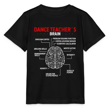 Professeur de danse pour danses Chorégraphie Danse - T-shirt bio MINI CREATOR Stanley/Stella Enfant - noir - Devant - Mikhail (115cm)