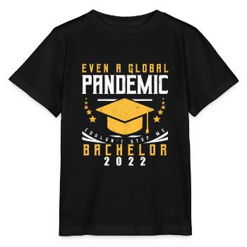 Bachelor Graduation 2022 Degree Bachelors Graduate - Stanley/Stella MINI CREATOR Kids’ T-Shirt - black - Front - Mikhail (115cm)