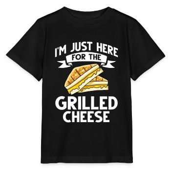 Grilled Cheese Toast Sandwich Maker Toaster - Stanley/Stella MINI CREATOR Kids’ T-Shirt - black - Front - Mikhail (115cm)