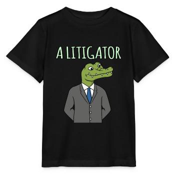 Un avocat plaideur Faculté de droit Rechtsanwalt - T-shirt bio MINI CREATOR Stanley/Stella Enfant - noir - Devant - Mikhail (115cm)