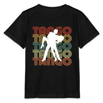 TANGO - T-shirt bio MINI CREATOR Stanley/Stella Enfant - noir - Devant - Mikhail (115cm)