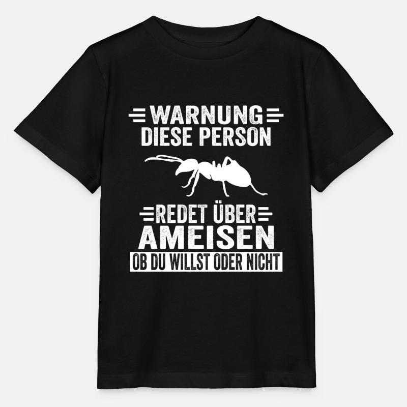 Ameisen Ameise - Stanley/Stella Kinder T-Shirt MINI CREATOR  - Schwarz
