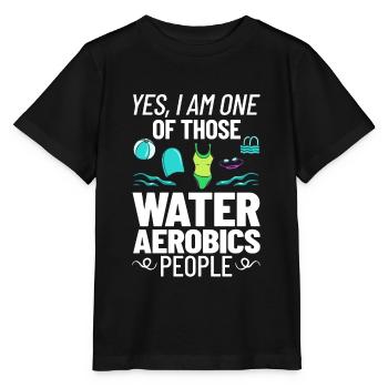 AquaGym Aquafitness Aqua Training Aqua - T-shirt bio MINI CREATOR Stanley/Stella Enfant - noir - Devant - Mikhail (115cm)
