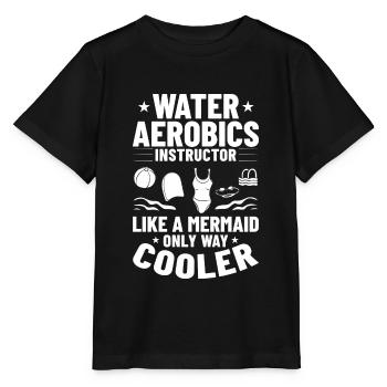 AquaGym Aquafitness Aqua Training Aqua - T-shirt bio MINI CREATOR Stanley/Stella Enfant - noir - Devant - Mikhail (115cm)