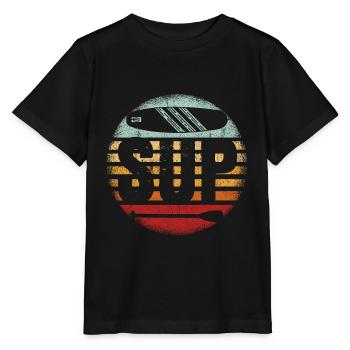 Stand up paddle SUP Board Stand Up Paddling Gesche - Stanley/Stella Kinder T-Shirt MINI CREATOR  - Schwarz - Vorne - Mikhail (115cm)
