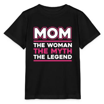 Mama Mutter Mami Muttertag - Stanley/Stella Kinder T-Shirt MINI CREATOR  - Schwarz - Vorne - Mikhail (115cm)