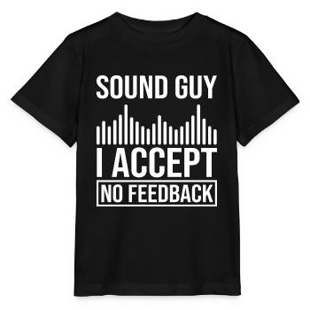 Sound Engineer Sound Engineer Sound Engineering Music Dj - Stanley/Stella MINI CREATOR Kids’ T-Shirt - black - Front - Mikhail (115cm)