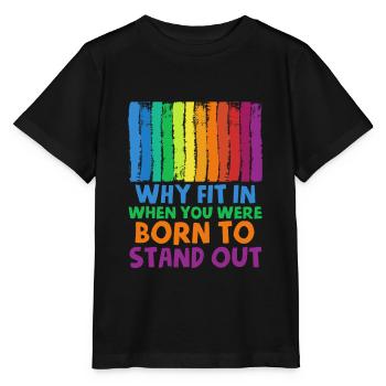 Autismus Autist - Stanley/Stella Kinder T-Shirt MINI CREATOR  - Schwarz - Vorne - Mikhail (115cm)