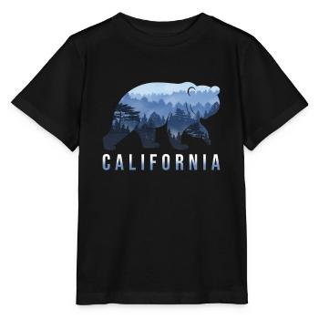 Californie - T-shirt bio MINI CREATOR Stanley/Stella Enfant - noir - Devant - Mikhail (115cm)