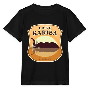 Lake Kariba - Zimbabwe - Stanley/Stella MINI CREATOR Kids’ T-Shirt - black - Front - Mikhail (115cm)