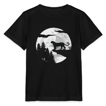 Guépard - T-shirt bio MINI CREATOR Stanley/Stella Enfant - noir - Devant - Mikhail (115cm)