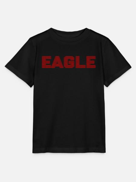 Eagle Dotted Text Design - Stanley/Stella Kinder T-Shirt MINI CREATOR - Schwarz