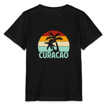 Curacao - Stanley/Stella Kinder T-Shirt MINI CREATOR  - Schwarz - Vorne - Mikhail (115cm)