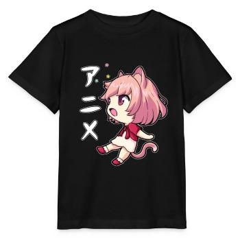 Anime Otaku Weeb Anime Japanese - Stanley/Stella MINI CREATOR Kids’ T-Shirt - black - Front - Mikhail (115cm)