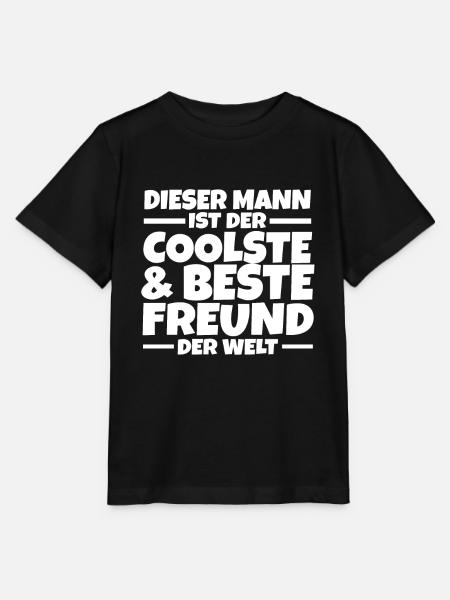 Bester Freund - Stanley/Stella Kinder T-Shirt MINI CREATOR - Schwarz