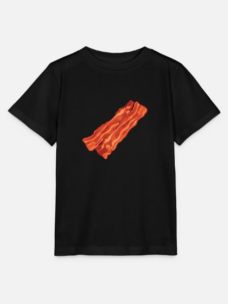 Bacon Speck Frühstück - Stanley/Stella Kinder T-Shirt MINI CREATOR - Schwarz