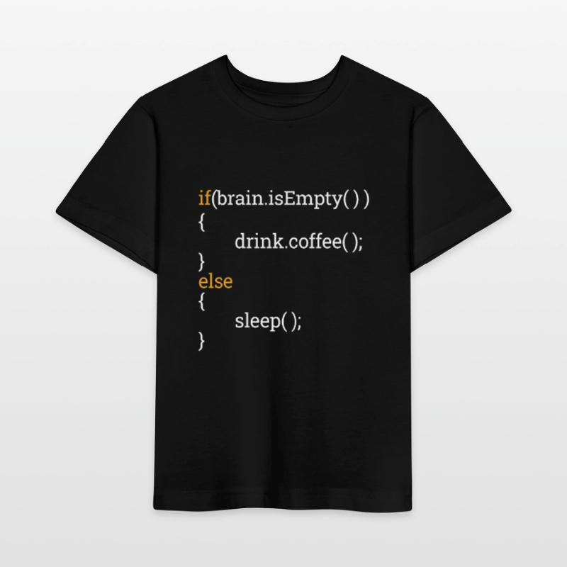 Programmierer Informatik Student Müde Kaffee C++ Stanley/Stella Kinder T-Shirt MINI CREATOR 