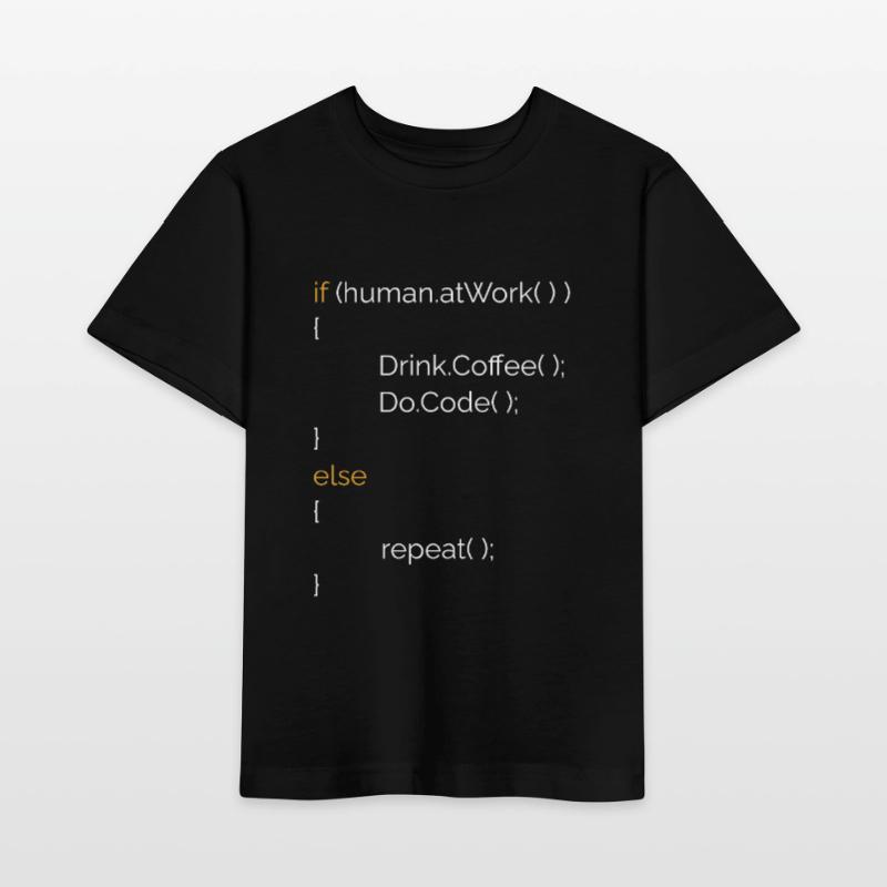 Programmeur Informaticien Café Cadeau C# Java T-shirt bio MINI CREATOR Stanley/Stella Enfant