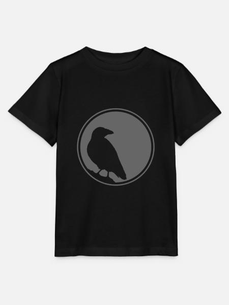 De Raaf - Stanley/Stella Kinder-T-shirt MINI CREATOR  - zwart