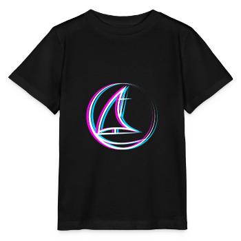 Segel Saison - Segelboot - Stanley/Stella Kinder T-Shirt MINI CREATOR  - Schwarz - Vorne - Mikhail (115cm)