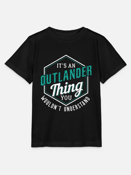 Outlander Thing You Wouldn' Understand - T-shirt MINI CREATOR barn från Stanley/Stella - svart