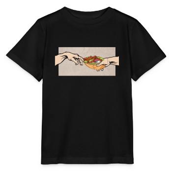 Le meilleur kebab avec tout le kebab - T-shirt bio MINI CREATOR Stanley/Stella Enfant - noir - Devant - Mikhail (115cm)