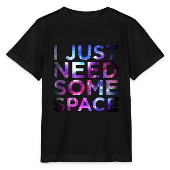 Espace - T-shirt bio MINI CREATOR Stanley/Stella Enfant - noir - Devant - Mikhail (115cm)