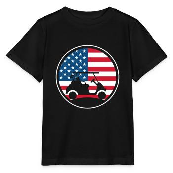 Golfeurs Golfeurs Golfeurs Golfeurs - T-shirt bio MINI CREATOR Stanley/Stella Enfant - noir - Devant - Mikhail (115cm)